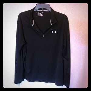Under armour half zip shirt size large